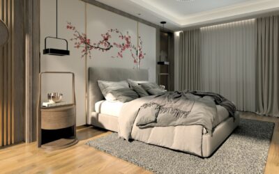 Plush carpet installed in a cozy bedroom