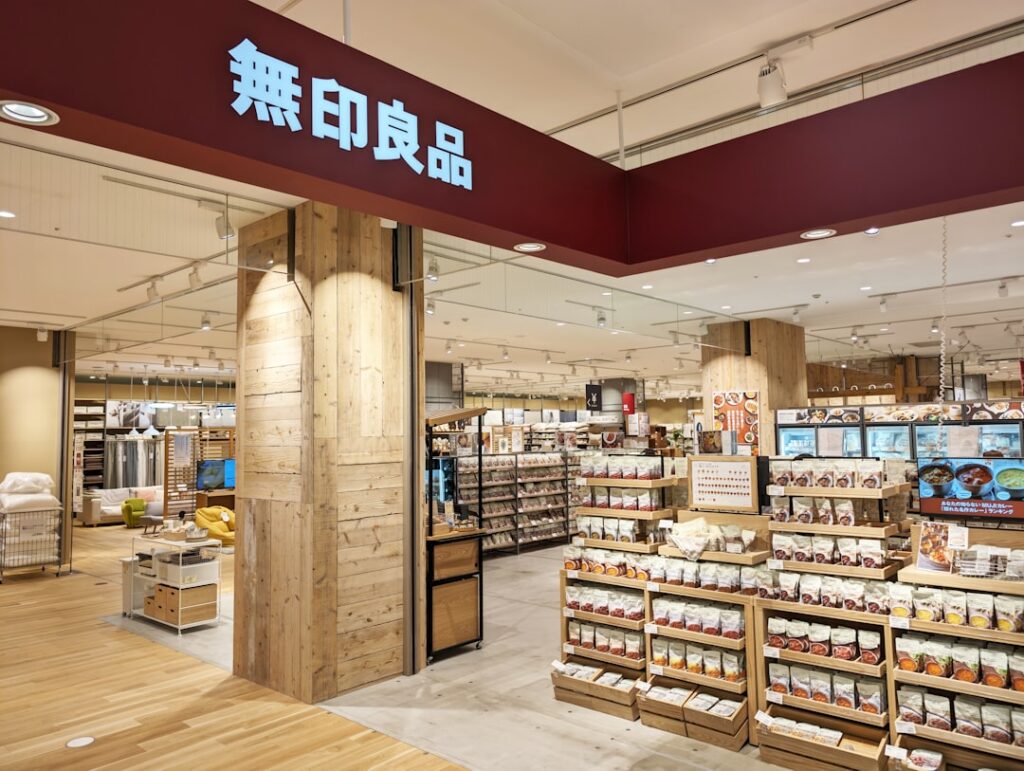 Flooring retail showroom displaying hardwood and vinyl plank samples
