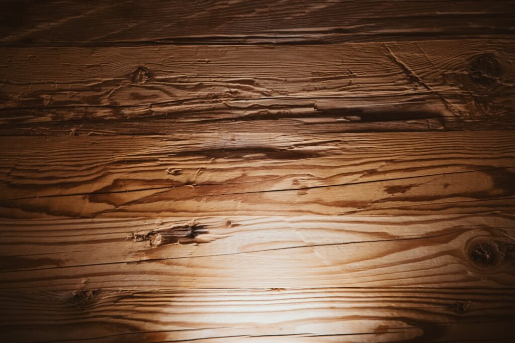 Oak hardwood flooring in a home