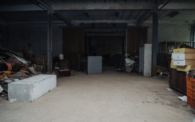 Organized shed with durable flooring installed