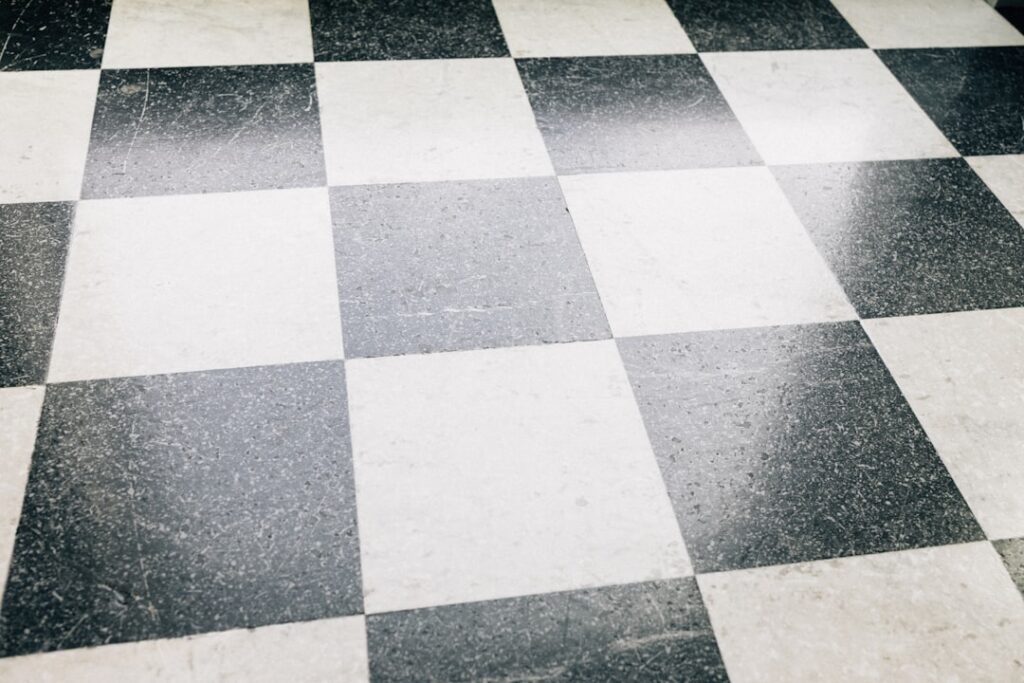 Modern terrazzo flooring design