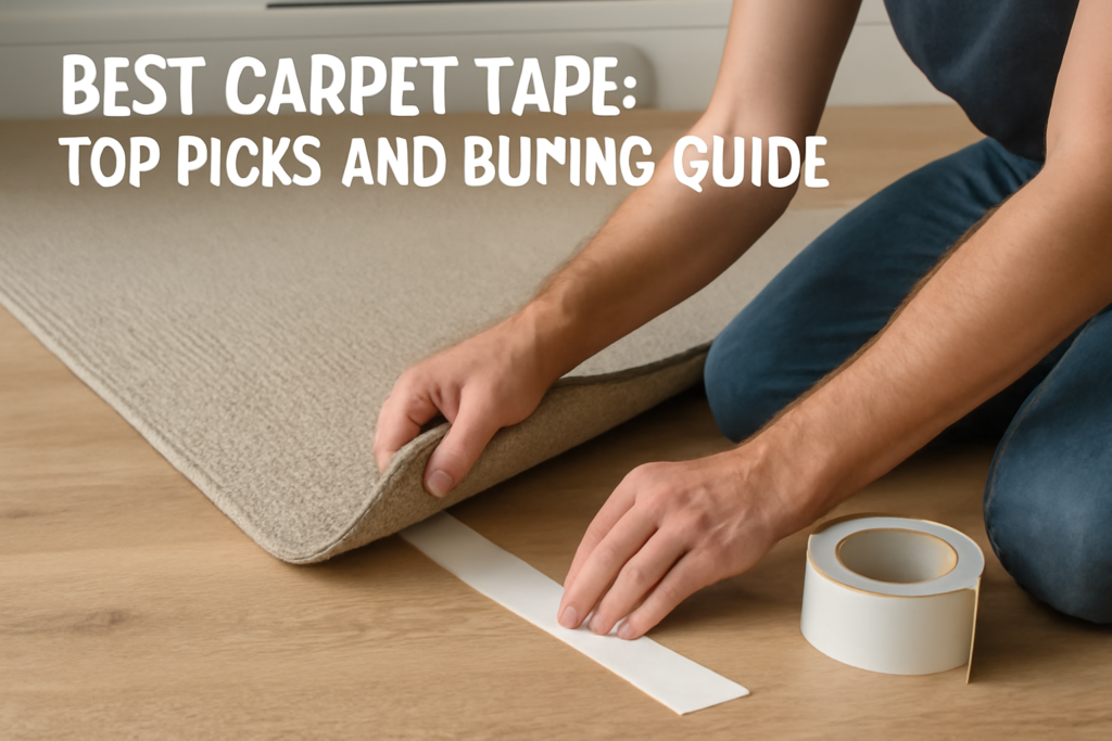 Best Carpet Tape: Top Picks and Buying Guide