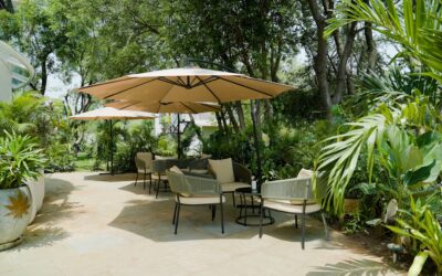 Big Umbrella Patio: How to Size, Anchor, and Choose the Right Shade