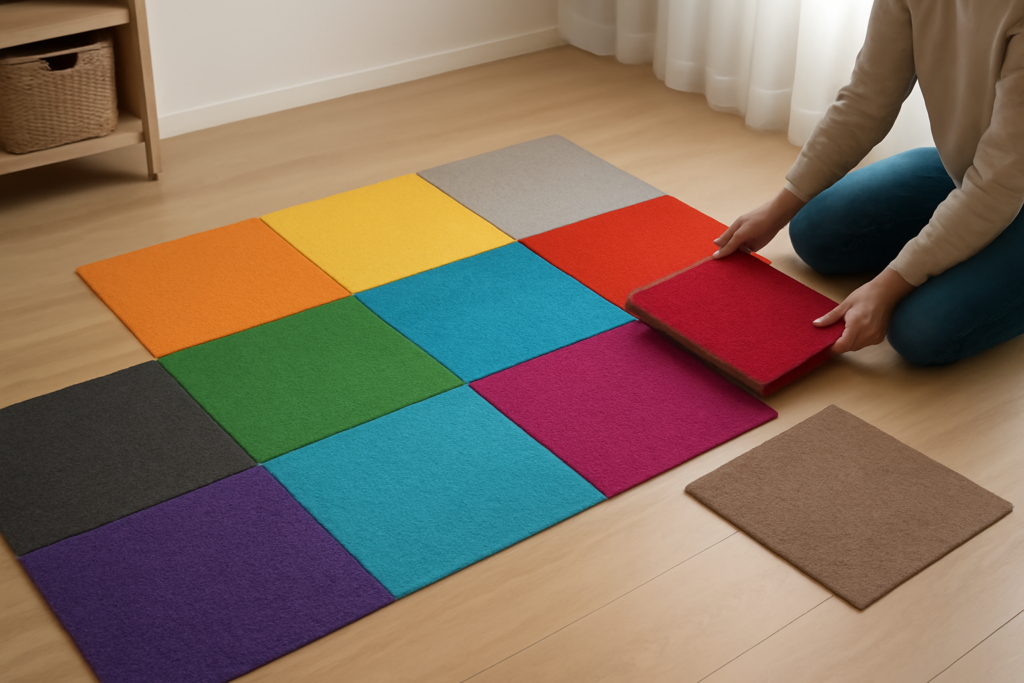 Coloured Carpet Tiles: Complete Guide for Homeowners