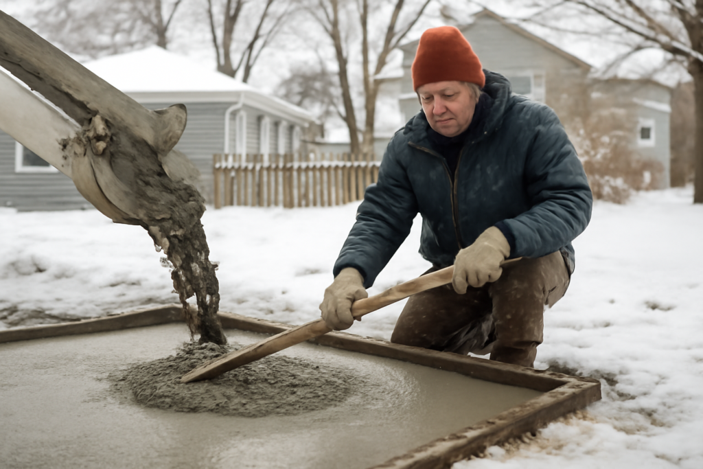 Concrete Cold Weather: Complete Guide for Homeowners