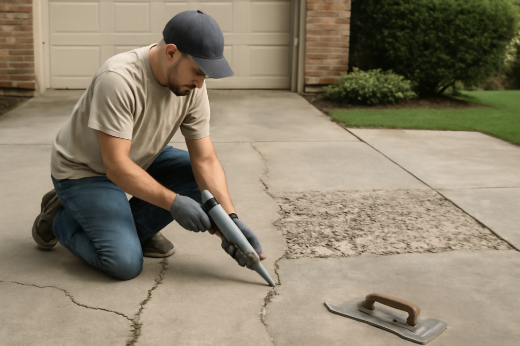 Concrete Driveway Repair Guide: Cracks, Spalling, and Resurfacing - D ...