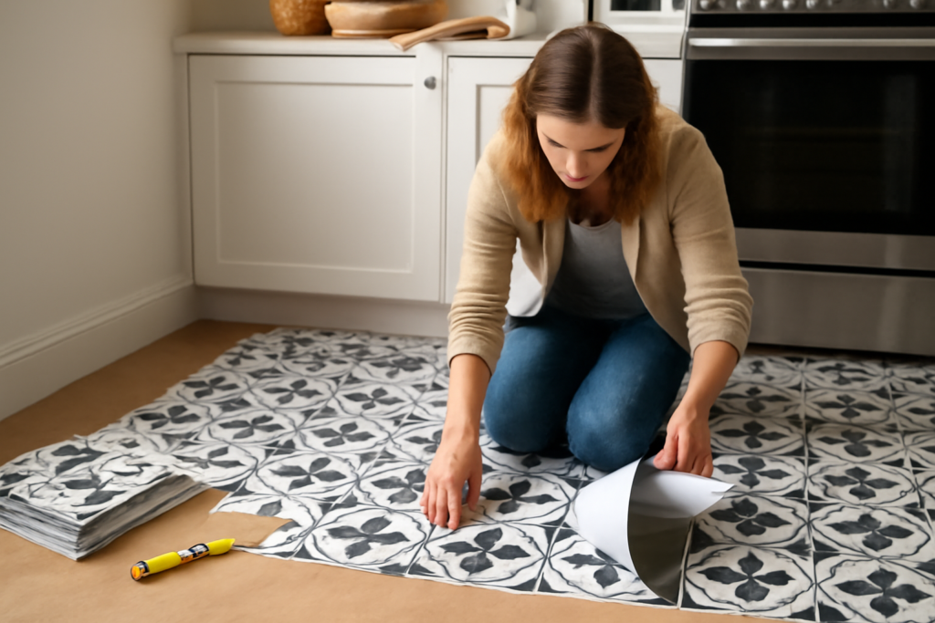 Floor Pops: The Peel-and-Stick Tile Guide