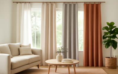 Types of Curtains for Living Room: A Complete Guide for Homeowners