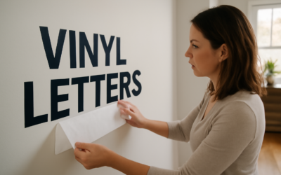 Vinyl Letters: A Complete Guide for Homeowners