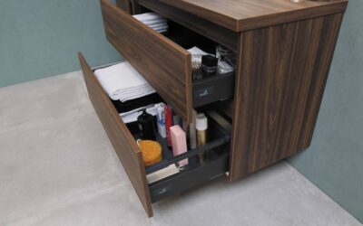 24-Inch Bathroom Vanity With Sink and Drawers
