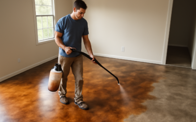 Acid Stain Concrete Floor: Pros, Cons, and How-To