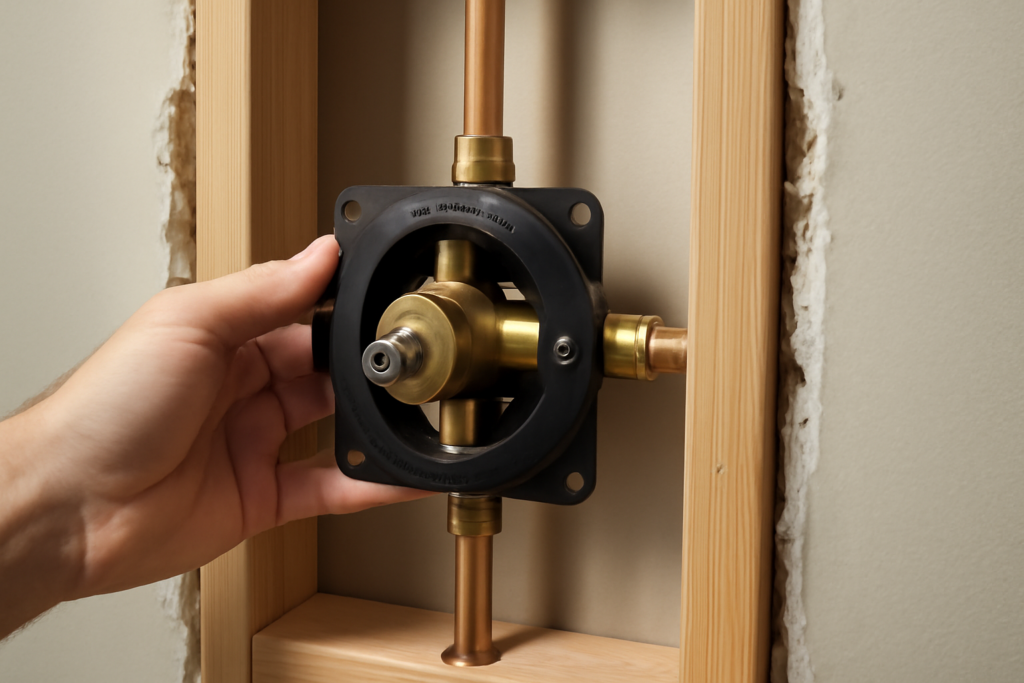 American Standard Shower Valve: Line Guide
