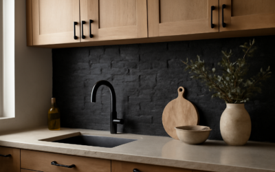 Black Stone Backsplash: Design Inspiration for Your Home