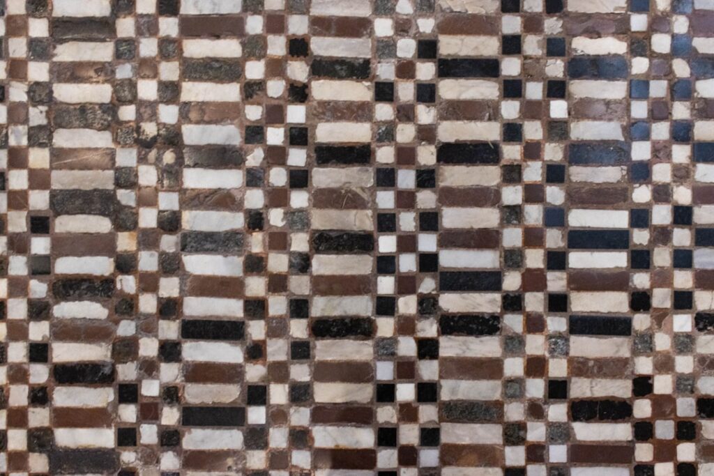 Brown and White Checkered Tile: Design Inspiration for Your Home