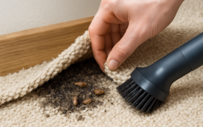 Carpet Beetle Larvae Nest: Identification and Removal