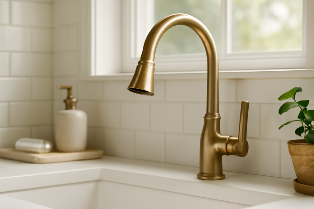 Champagne Bronze Kitchen Faucet: Style Guide