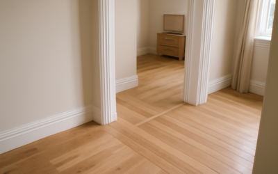 Changing Direction of Wood Flooring Between Rooms