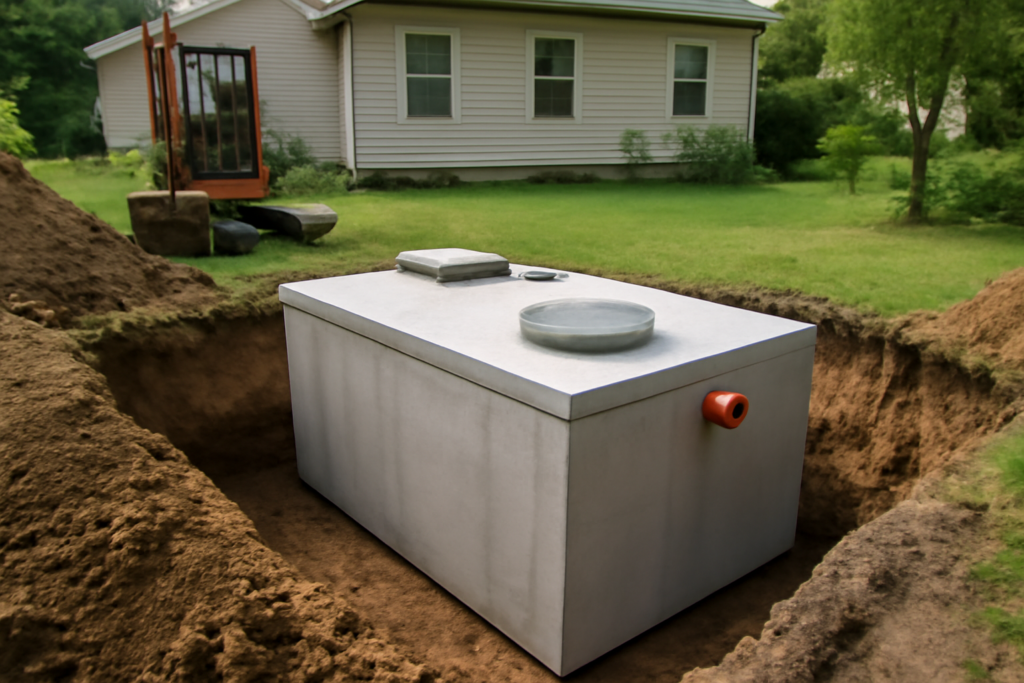 Concrete Septic Tank: Sizes, Lifespan, and Costs