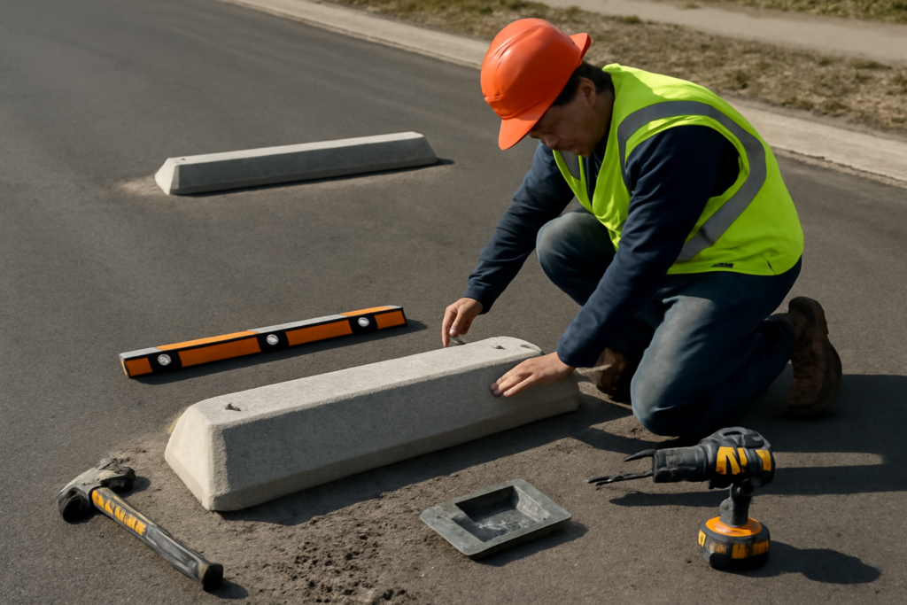 Concrete Speed Bumps: Dimensions, Costs, and How They’re Installed