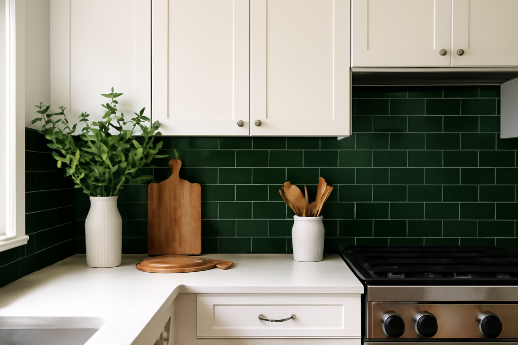 Dark Green Backsplash: Complete Guide for Homeowners