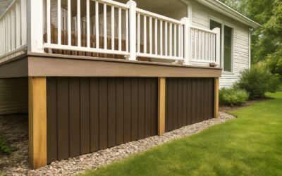 Deck Siding: How to Finish and Skirt the Space Under Your Deck