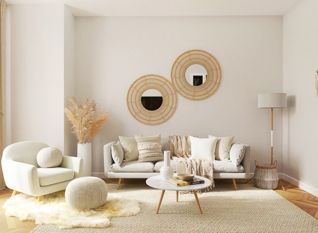 How to Place an Area Rug in a Living Room: Sizing Guide