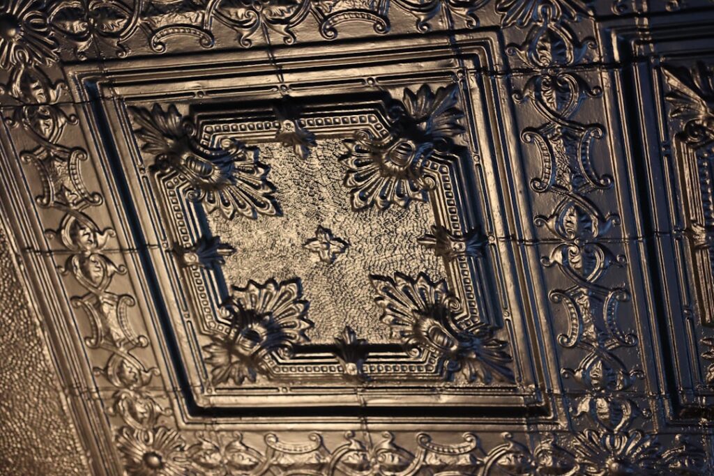 Tin Ceiling Tiles: Styles and Installation
