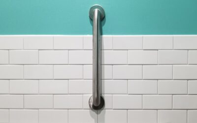 Walk-In Shower Grab Bar Placement Diagram