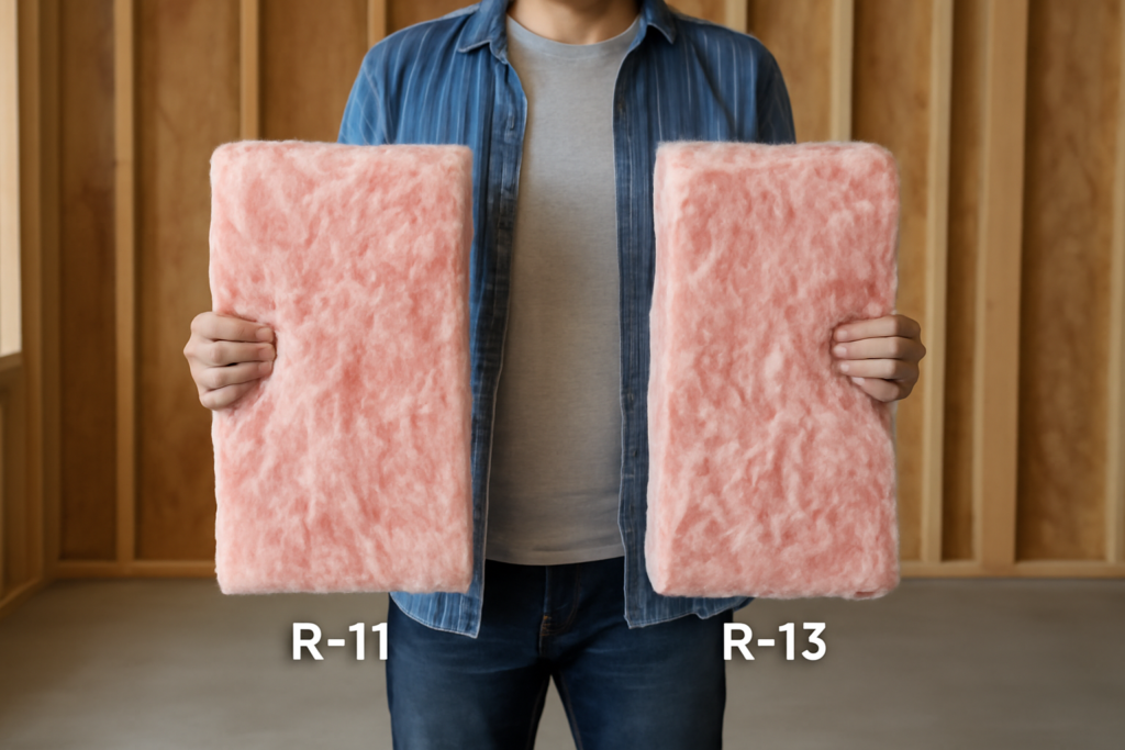 Difference Between R11 and R13 Insulation: Key Differences Explained
