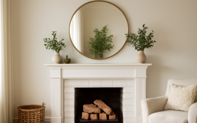 Feng Shui Mirror Over a Fireplace: The Rules Explained