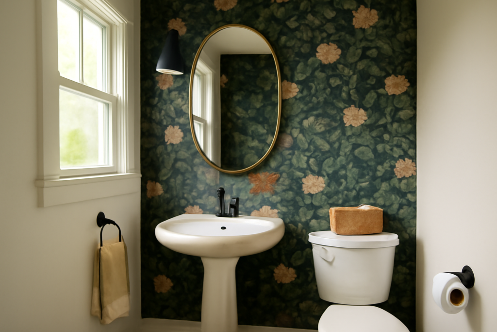 Half Bathroom Accent Wall: Design Ideas That Punch Above Their Square Footage