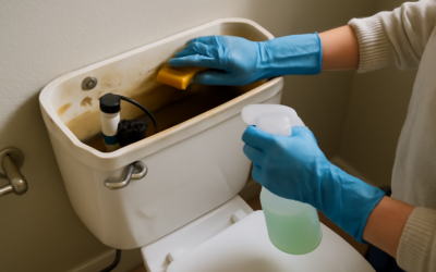 How to Clean the Inside of a Toilet Tank
