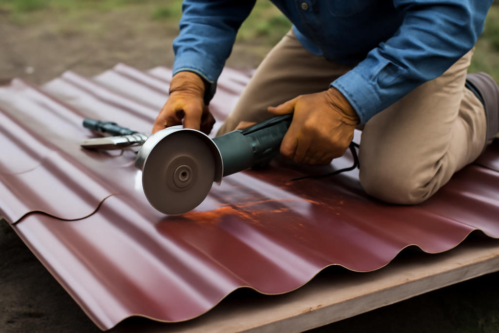 How to Cut Metal Roofing: Tools and Technique
