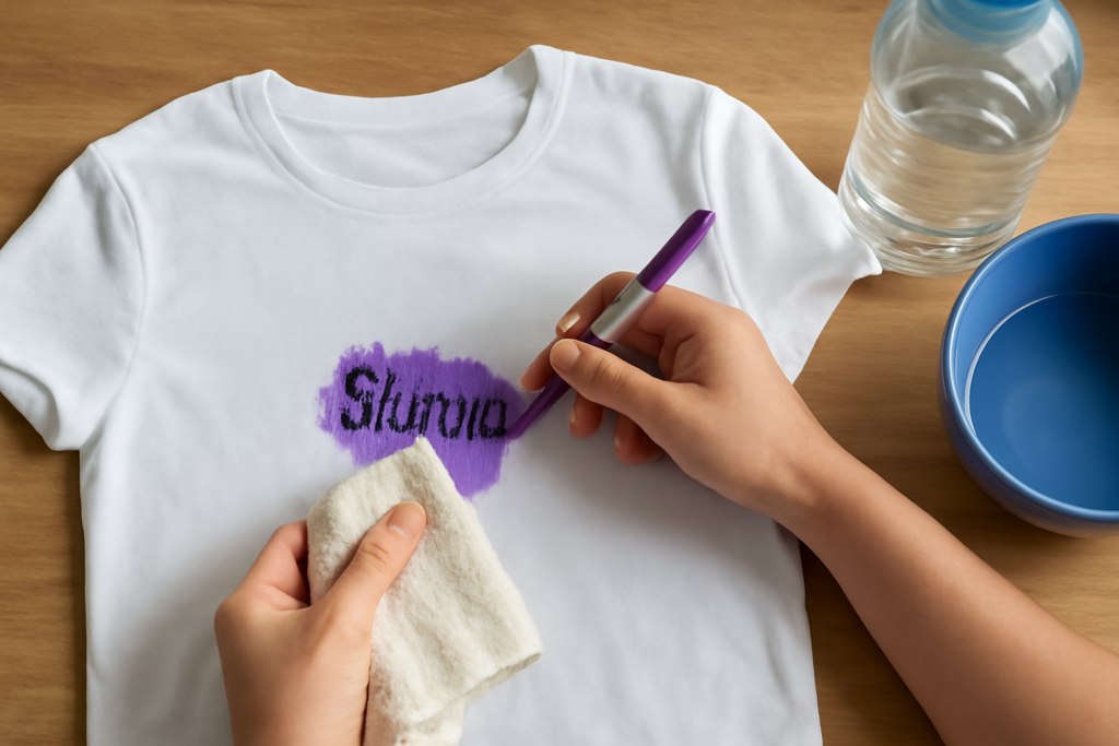 How to Get Sharpie Out of Clothes Without Rubbing Alcohol