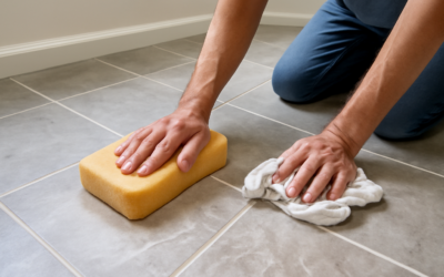 How to Remove Grout Haze From New Tile