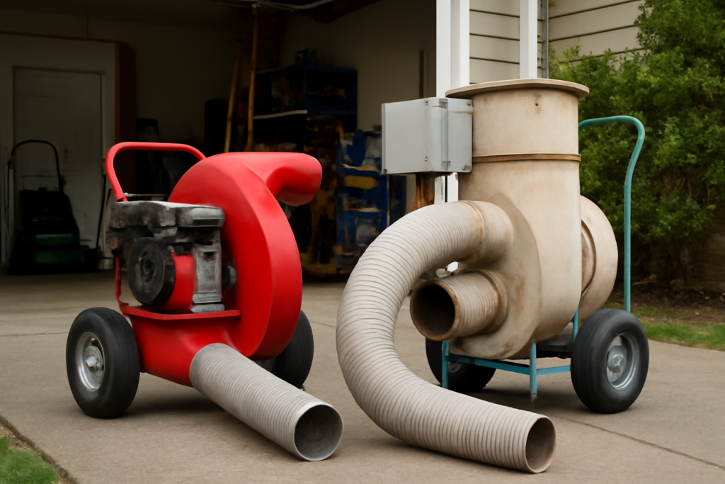 Insulation Vacuum Guide: Gas vs. Electric Machines, Specs, Rentals, and Buying Used