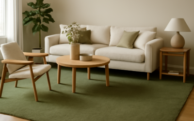 Olive Green Carpet: How to Choose and Style It