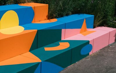 Painted Cinder Block Garden Ideas: Design Inspiration for a Colorful Yard