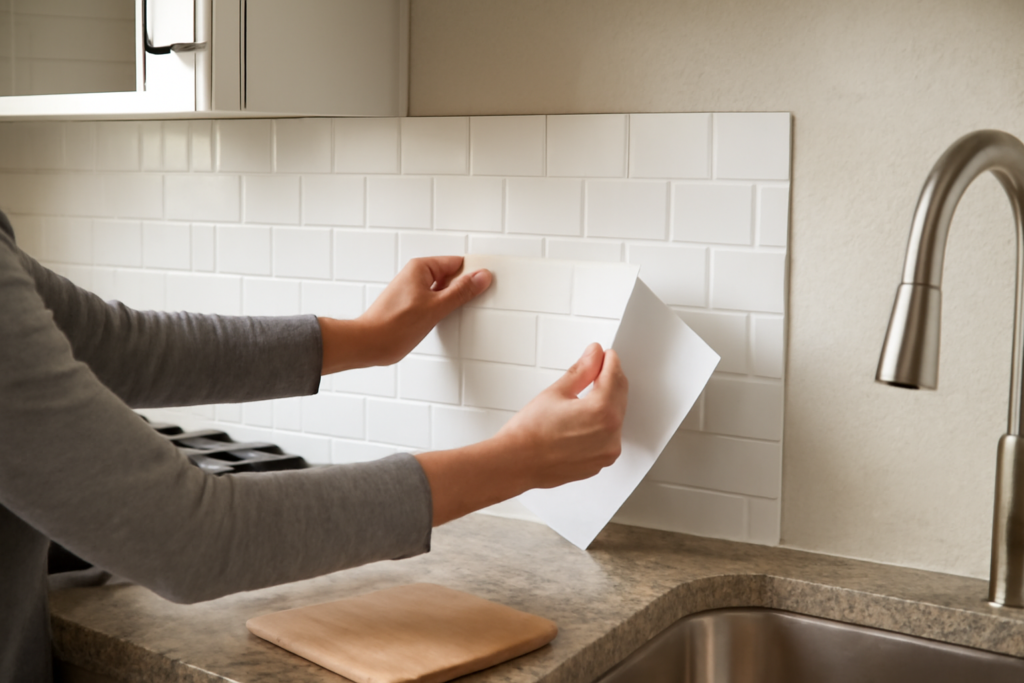 Peel and Stick Kitchen Backsplash Tile: Pros, Cons, and How-To