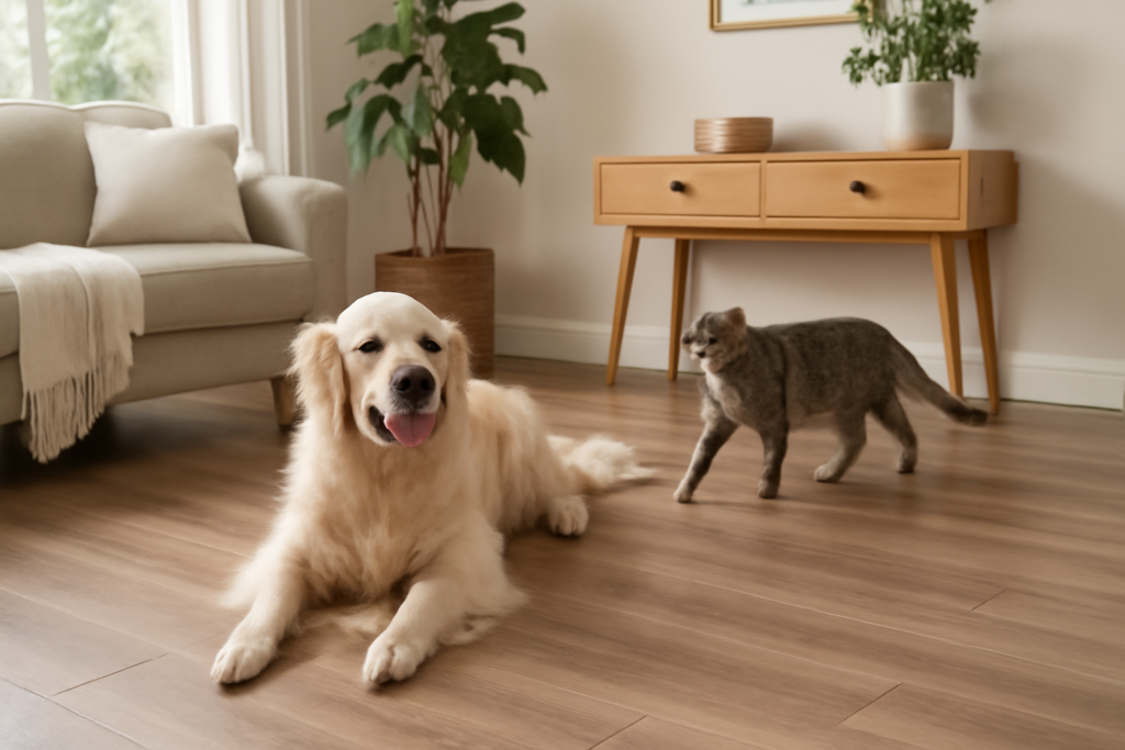 Pet-Proof Vinyl Flooring: What Really Holds Up