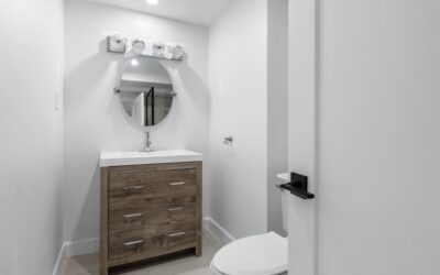 Powder Room Floor Tile Ideas to Transform a Small Half Bath