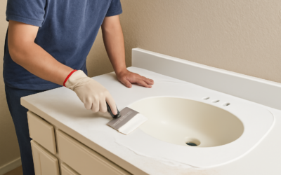 Resurfacing a Bathroom Vanity Top: Step-by-Step