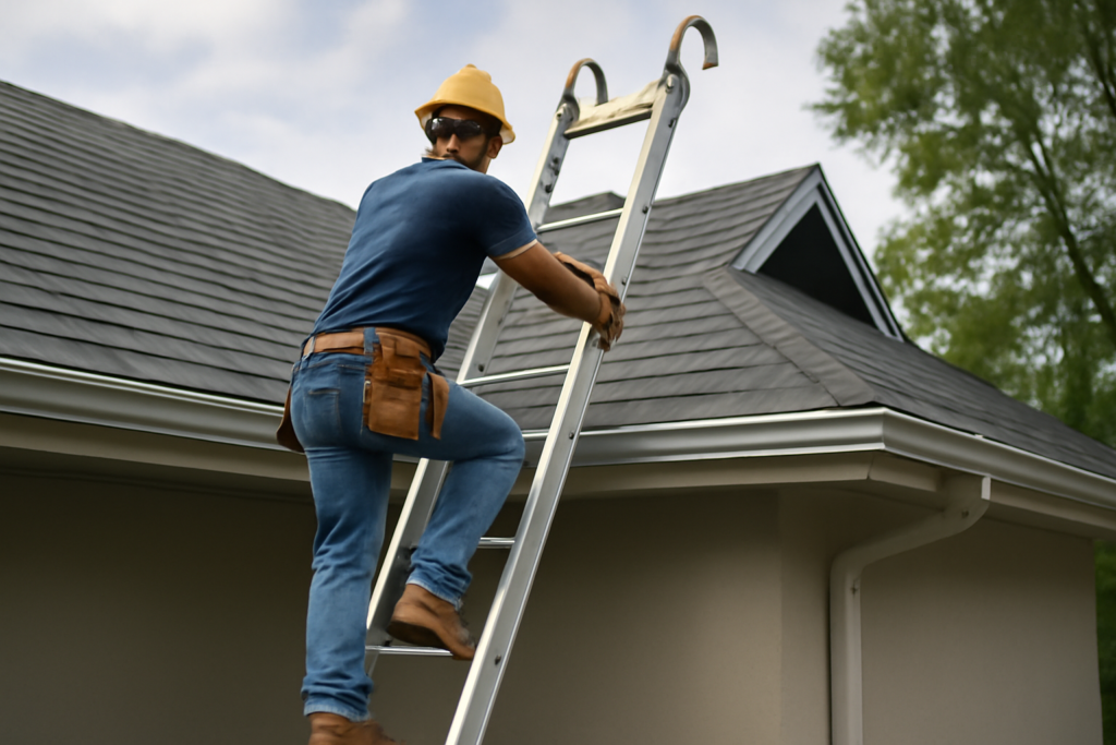 Roofing Ladder: Types and Safety Guide