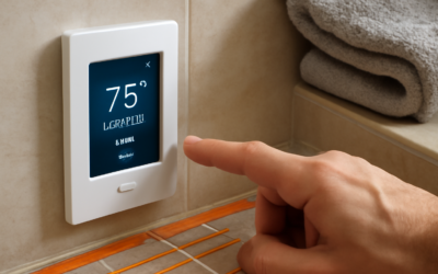 Schluter Heated Floor Thermostat: The Brain of a Warm Tile Floor