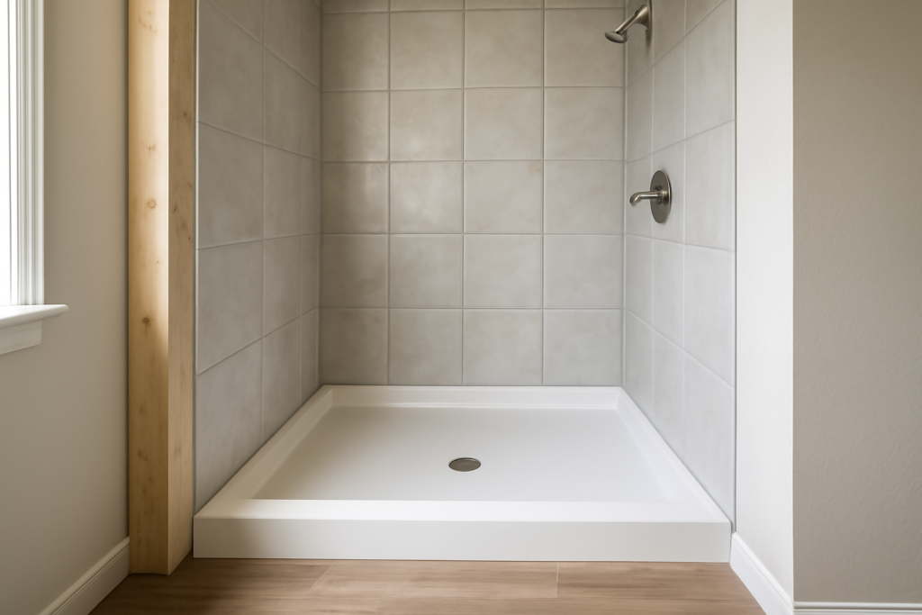 Shower Pan With Tile Walls: The Hybrid Build Guide