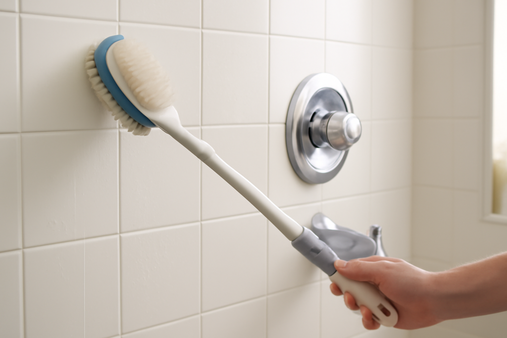Best Shower Scrubber With a Long Handle: Buyer’s Guide