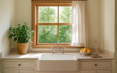 Single Window Over the Kitchen Sink: Design Ideas
