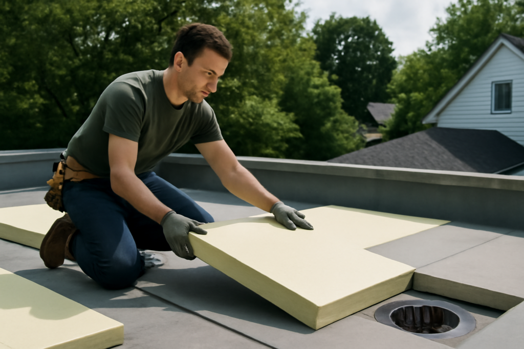 Tapered Insulation: The Flat Roof Drainage Guide
