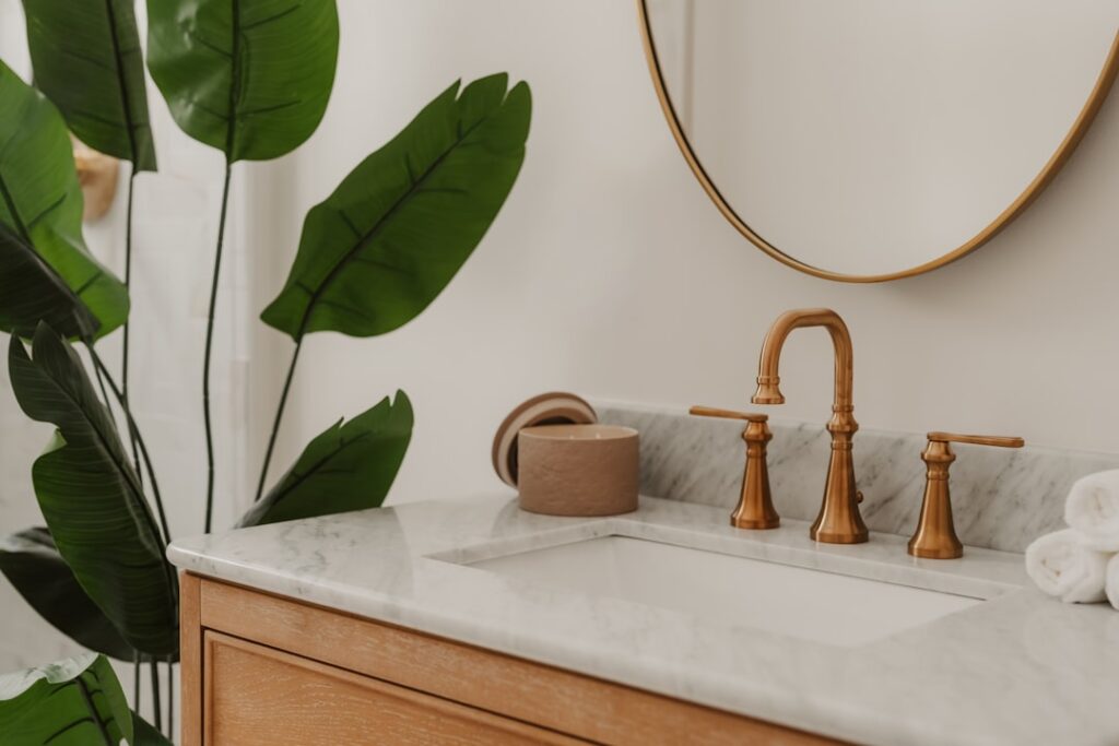 White and Gold Bathroom Vanity: Design Ideas That Feel Custom