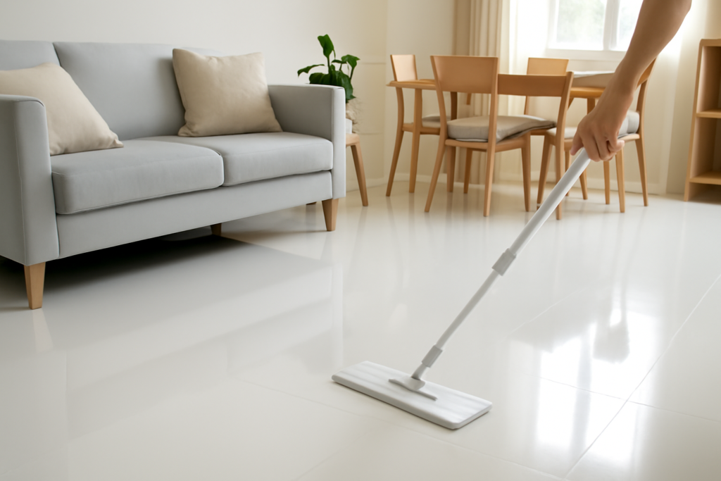 White Gloss Vinyl Flooring: Look, Care, and Buying Guide